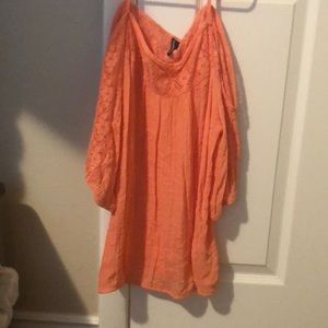 Never worn open shoulder too